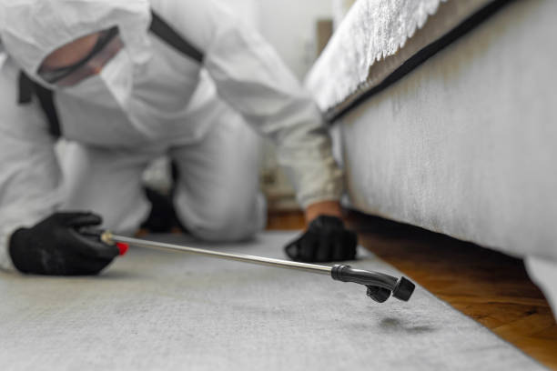 Professional Mosquito Control technician working in Fairview, OK